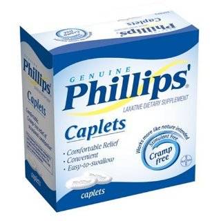  Phillips Laxative Caplets 100 Count Health & Personal 