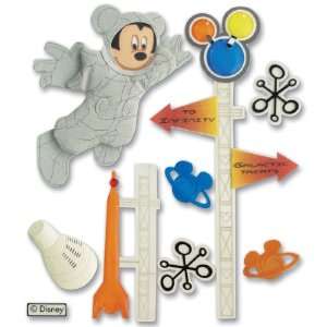  Disney Vacation Dimensional Sticker Space Mickey [Kitchen 