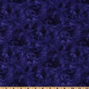  44 Wide The Gallery Illusions Blue/Black Fabric By The 