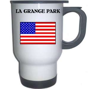  US Flag   La Grange Park, Illinois (IL) White Stainless 