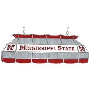 Mississippi State Univ. Stained Glass 40 Inch Tiffany Lamp