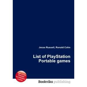  List of PlayStation Portable games Ronald Cohn Jesse 