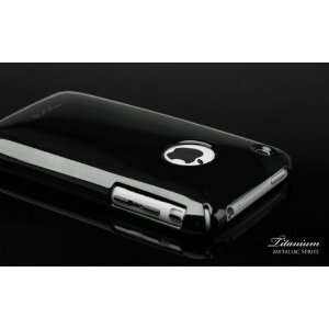  iPhone 3G 3GS Metallic Series Anodized Plastic Grip Case & Screen 