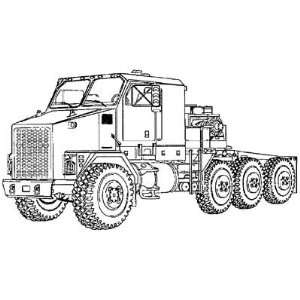   HEAVY EQUIPMENT TRANSPORTER TRUCK Technical Manual Collection US Army