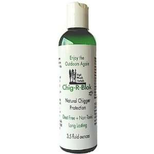  Chigger Block Deet free Insect Repellent and Treatment 
