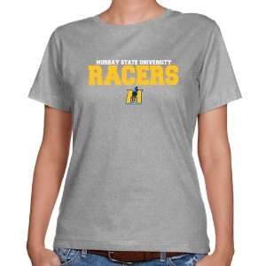 Murray State Racers Ladies Ash University Name Classic Fit T shirt 