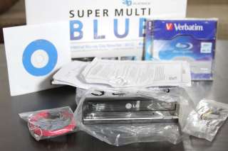 LG Super Multi Blue Blu ray RW drive 3D PLAYBACK Lightscribe Re 