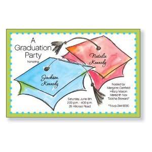  Inkwell   Graduation Invitations (Twin Caps) Health 