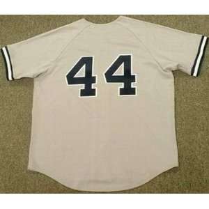REGGIE JACKSON New York Yankees 1977 Majestic Throwback Away Baseball 