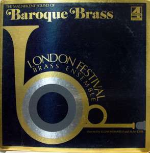 LONDON FESTIVAL BRASS ENSEMBLE baroque LP VG+ UK  