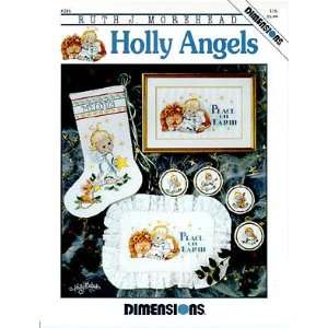  Holly Angels   Cross Stitch Pattern Arts, Crafts & Sewing