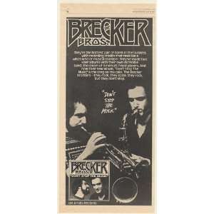  1977 The Brecker Brothers Dont Stop The Music Arista 