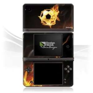  Design Skins for Nintendo DSi XL   Burning Soccer Design 