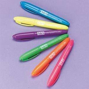  S&S Worldwide Color Splash® Jumbo Highlighters (Pack of 