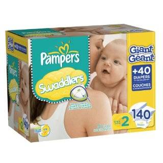  Pampers Swaddlers Diapers, Size 2, 92 Count Health 