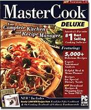 MasterCook Deluxe 7.0 Recipes Cook book Cooking PC NEW  