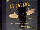 al jolson in songs he made famous record decca records