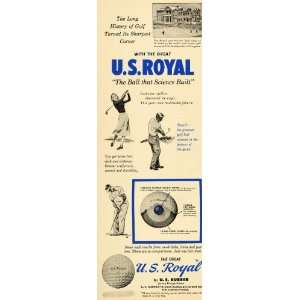  1949 Ad U S Royal Ancient Golf Club St Andrews Ball 