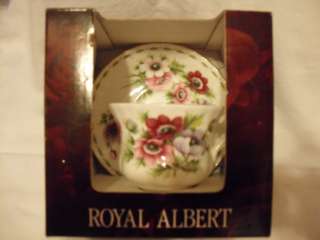 Royal Albert March Flower Of The Month Series Royal Doulton Tea Cup 