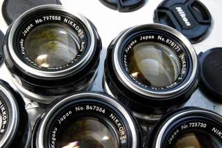 Nikon 50mm f1.4 Non Ai lens Nikkor S manual focus Rated B+ 