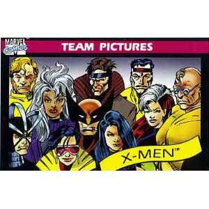  1990 Impel Marvel Comics #139 Team Pictures X Men Trading 