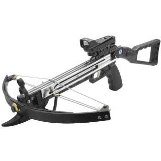 150 Lbs Wood Crossbow with Scope and Pack of Metal Arrows  
