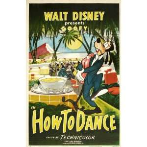How to Dance Movie Poster (11 x 17 Inches   28cm x 44cm) (1953) Style 