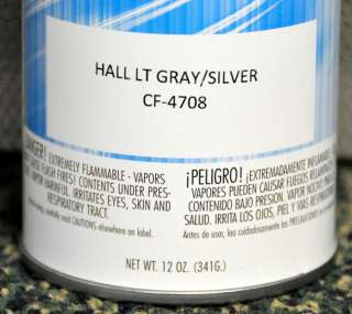 HALLICRAFTERS LIGHT GRAY/SILVER SPRAY PAINT SX 101 & OTHERS  