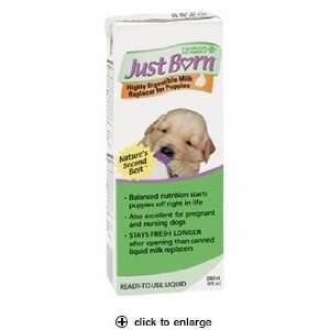  Just Born Milk Replacer Liquid for Puppies, 8 oz Pet 