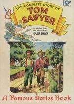 Famous Stories Book 2 , Tom Sawyer, Dell (1942), Good  