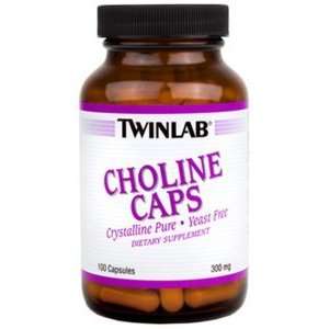  Twinlab Choline Caps 300mg 100 Capsules Health & Personal 
