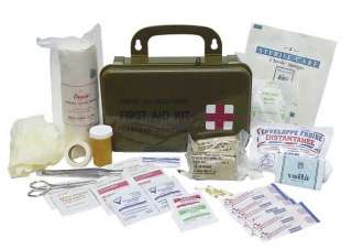 GI Spec First Aid Kit for Survival, Hunters, Outdoors 894302002004 