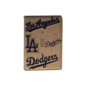  2 Los Angeles Dodgers Light Switch Plates Sports 