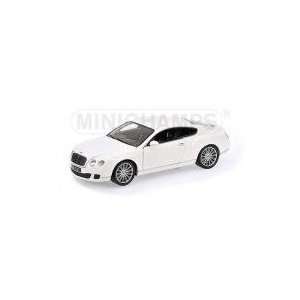  2008 Bentley Continental GT White Diecast Car Model Toys 