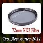 72mm nd2 neutral density lens filter fr tamron 17 50mm
