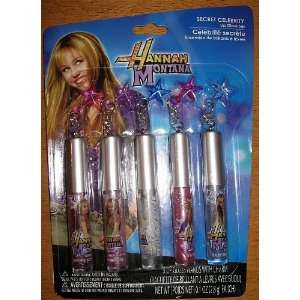    Hannah Montana Secret Celebrity Lip Gloss Set Toys & Games
