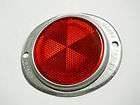 Aluminum Marker Reflectors for Mailboxes Drive Ways Etc.   Red