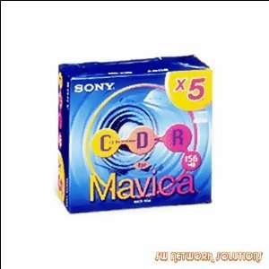   SONY OR COMPATIBLE 5PK MINI CD R MEDIA NEW p/n 5MCR 156A Electronics
