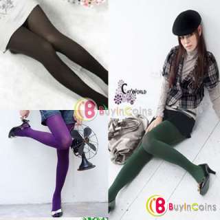   Velvet Opaque Pantyhose Color Stockings Tights 80D Leggings  
