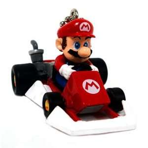  Super Mario Kart DS Micro Keychains Mario in GoKart Toys 