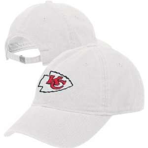   Kansas City Chiefs Womens  White  Adjustable Slouch Hat Sports