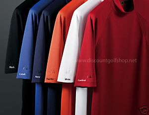 Greg Norman Play Dry RED Mock Golf Polo Shirt   XXL  