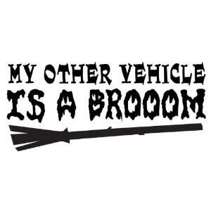  My Other Vehicle Is A Broom   Harry Potter  Decal 
