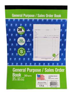 General Purpose Invoice Sales Order Book 2 Part 30 Sets 657717541533 