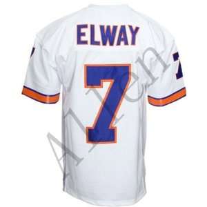  2012 New NFL Denver Broncos#7 Elway White Jerseys Size 48 