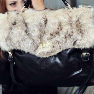 New Womens Faux Leather Handbag Lady hobo Bag Girl Shoulder Bag 