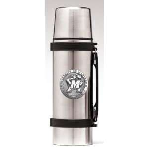  Maryland Terrapins Stainless Steel Thermos 1 Liter   NCAA 