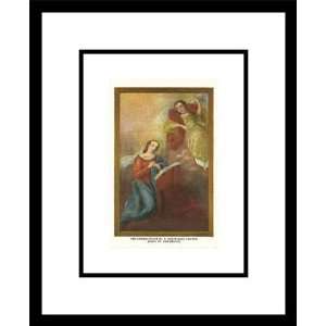  Painting of the Annunciation, San Miguel Church, Santa Fe, New 