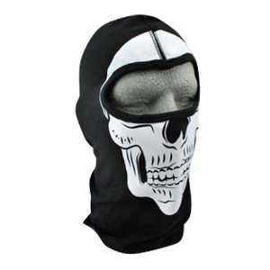   Cotton Balaclava Motorcycle Face Mask with Skull ZanWCB204 Automotive