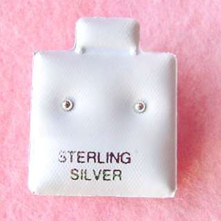 Sterling Silver   2mm Ball Stud Earrings (SE033)  